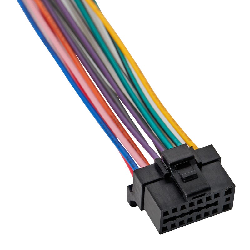 RED WOLF 16-Pin Power Plug for Select Sony Audio Stereo Wiring Harness Aftermarket Radio Head Unit Replacement Install 16 Pin Connector for Sony Brand MEX-1HD, MEX-5HD, MDX-800REC Model - Image 1